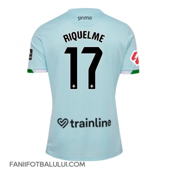 Real Betis Rodrigo Riquelme #17 Tricou Fotbal Replică 2025-26 Barbati Deplasare